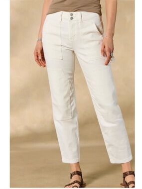 DRIFTWOOD Bodega Utility Cargo Jeans in White Wash